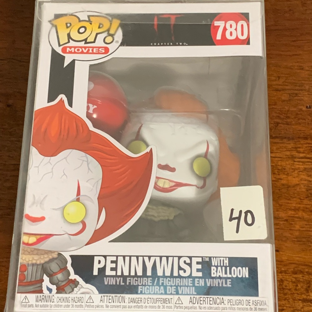Pennywise Funko Pop with Balloon